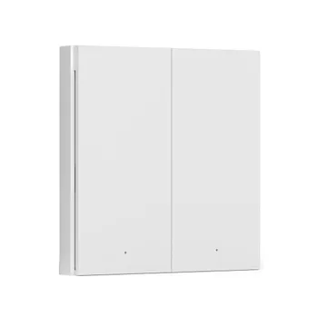 Настенный беспроводной выключатель двухклавишный Aqara Wireless Remote Switch H1(Double Rocker)