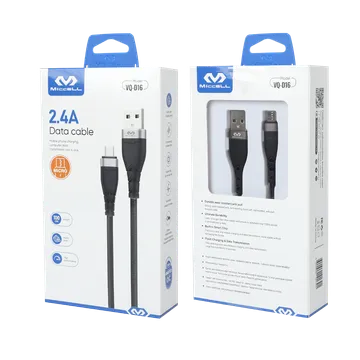 Кабель зарядки Miccell VQ-D16 For micro USB
