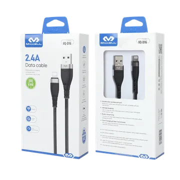 Кабель зарядки Miccell VQ-D16 For Lightning