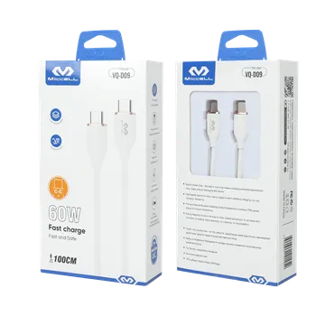 Кабель зарядки Miccell VQ-D09C-C(60W)