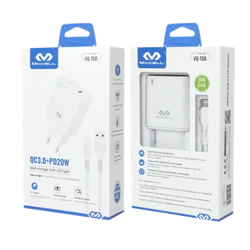 Зарядное устройство Miccell VQ-T08+VQ-D88 Lightning