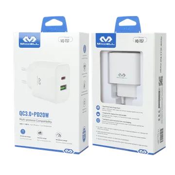 Зарядное устройство Miccell VQ-T57 A+C 20W, Белый